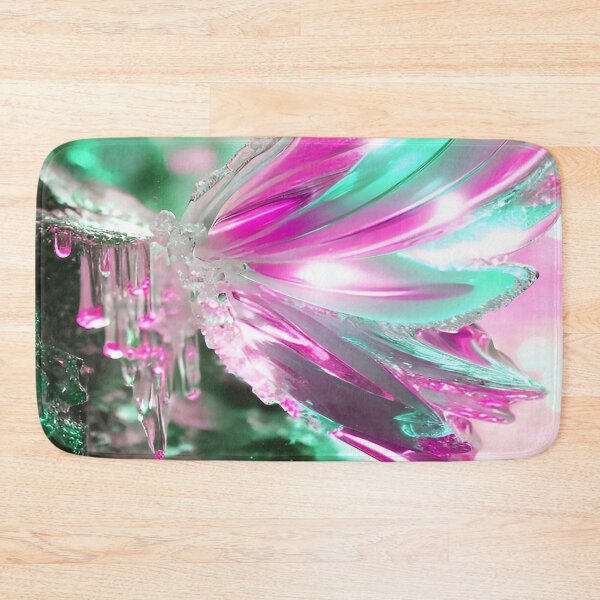 Item preview, Winged Water in Green and Pink designed and sold by deniselynnimage.
