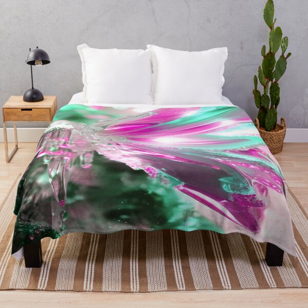 Item preview, Winged Water in Green and Pink designed and sold by deniselynnimage.