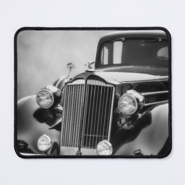 Item preview, Packard Classic Car Black And White photograph designed and sold by art64.