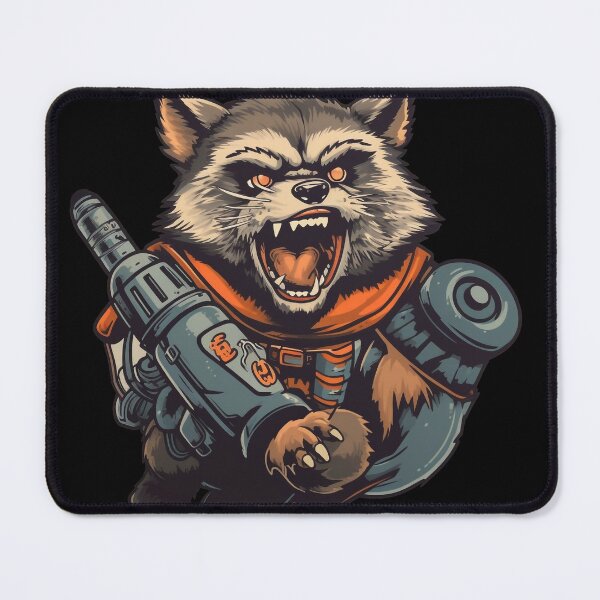 Item preview, Crazy Racoon Scientist With Glock designed and sold by NapNapSleeper.