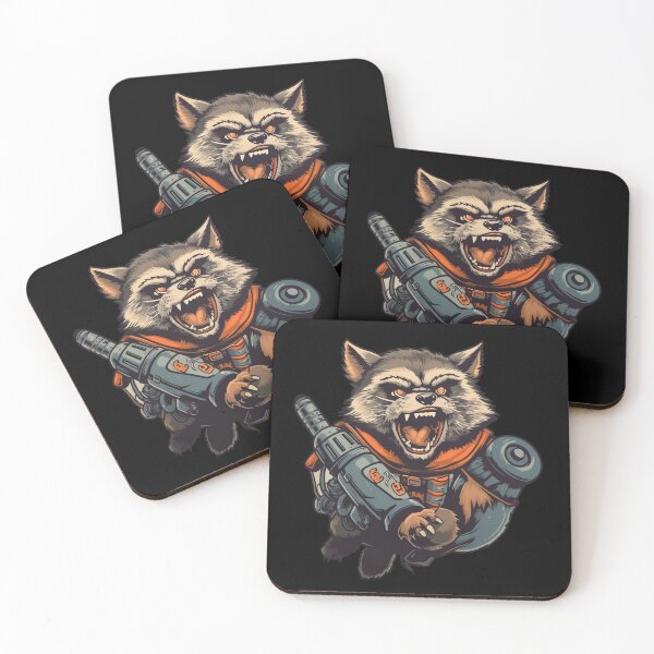 Item preview, Crazy Racoon Scientist With Glock designed and sold by NapNapSleeper.