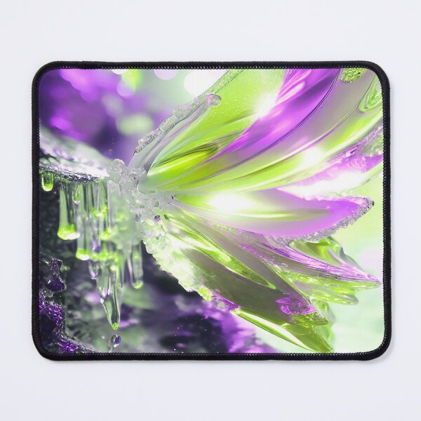 Item preview, Winged Water in Green and Purple designed and sold by deniselynnimage.