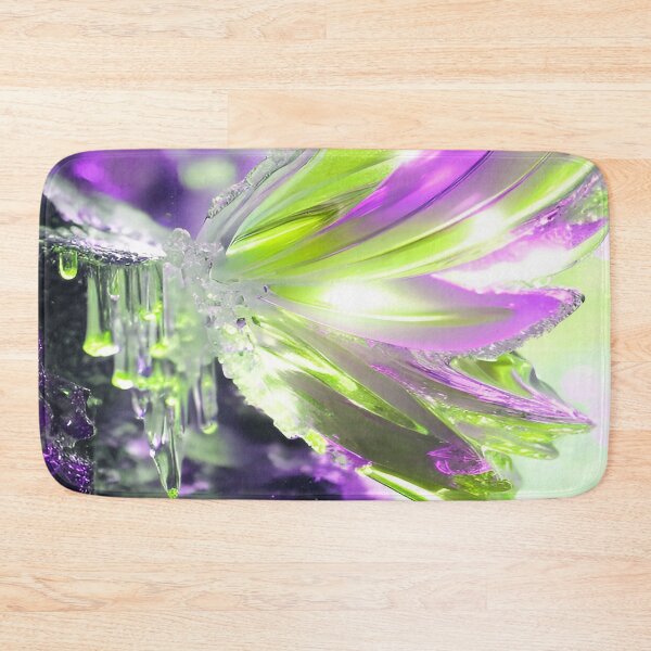 Item preview, Winged Water in Green and Purple designed and sold by deniselynnimage.