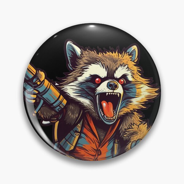 Item preview, Crazy Racoon Scientist With Lil Racoon Uzi designed and sold by NapNapSleeper.