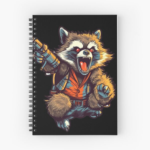 Item preview, Crazy Racoon Scientist With Lil Racoon Uzi designed and sold by NapNapSleeper.