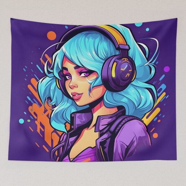 Item preview, The Gamer Girl designed and sold by Cr-AI-tive.