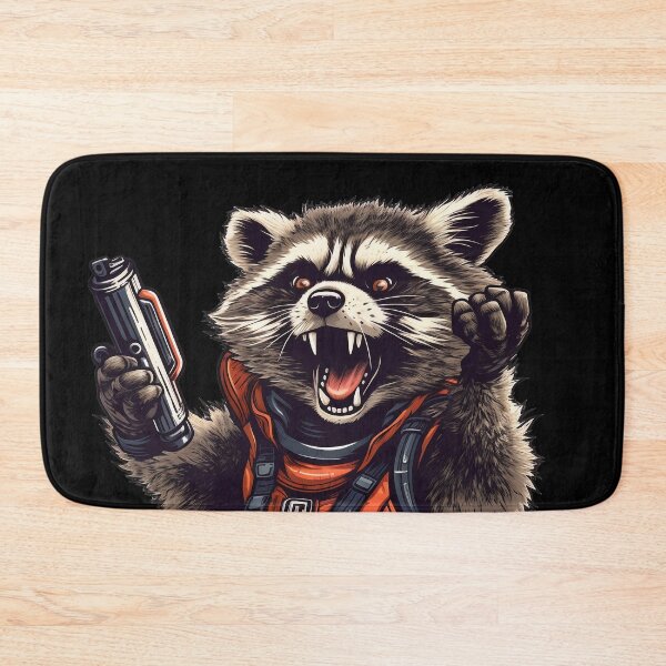 Item preview, Crazy Racoon Scientist With Lil Racoon Explosive designed and sold by NapNapSleeper.