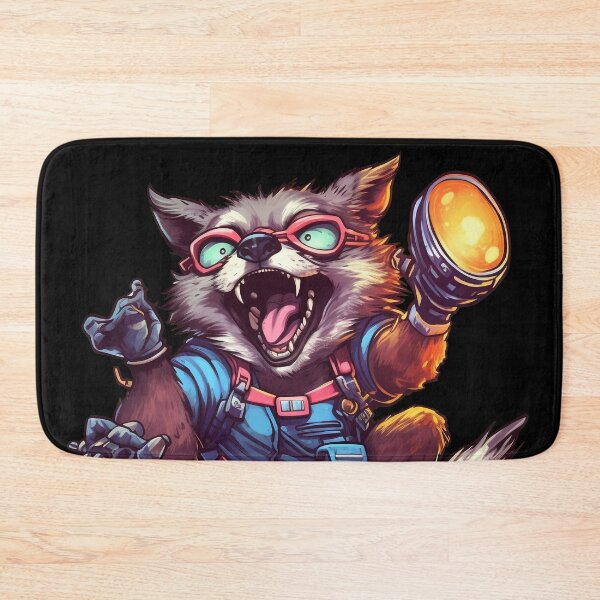 Item preview, Crazy Racoon Mutant Scientist With Mental Problems designed and sold by NapNapSleeper.