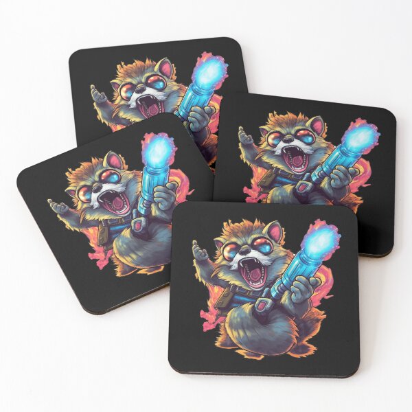 Item preview, Crazy Racoon Scientist With Lil Racoon Explosive and 99 Problems designed and sold by NapNapSleeper.
