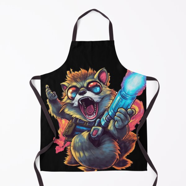Item preview, Crazy Racoon Scientist With Lil Racoon Explosive and 99 Problems designed and sold by NapNapSleeper.