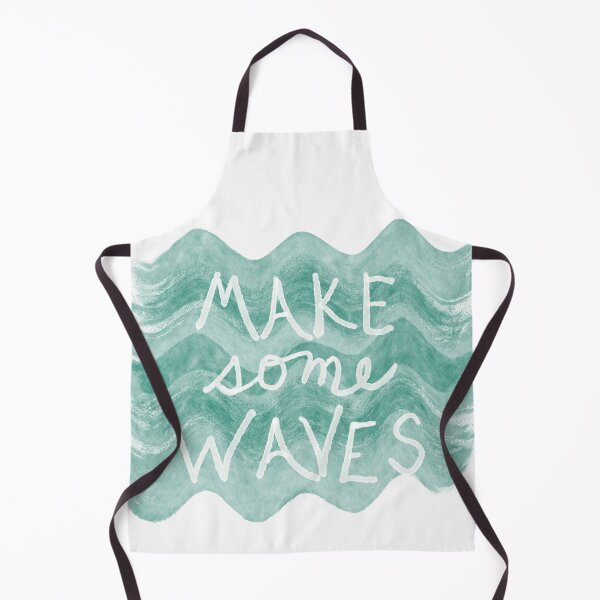 Item preview, Make Some Waves Quote on Sea Green designed and sold by art64.