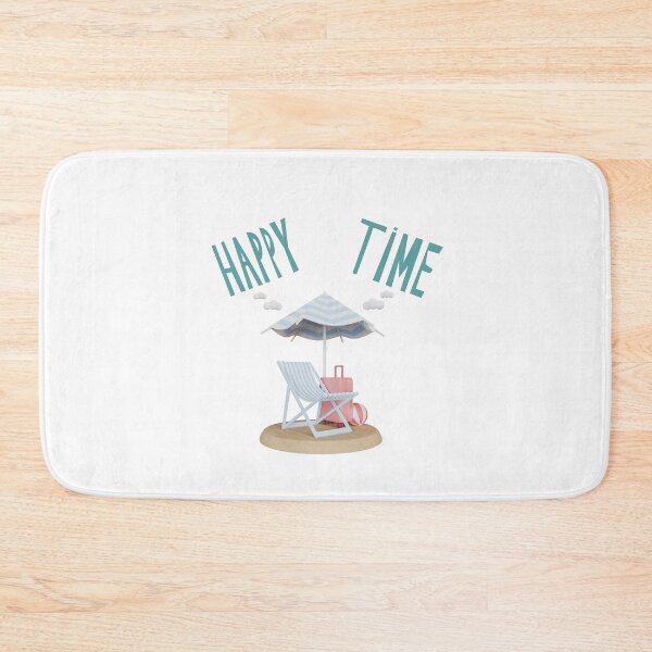Item preview, happy time happy life beach summer good time designed and sold by Eden3.
