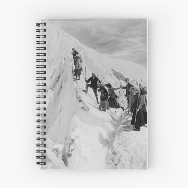Item preview, At Precipice of Crevasse on Mt. Rainier 1911 designed and sold by Daniel Hagerman.