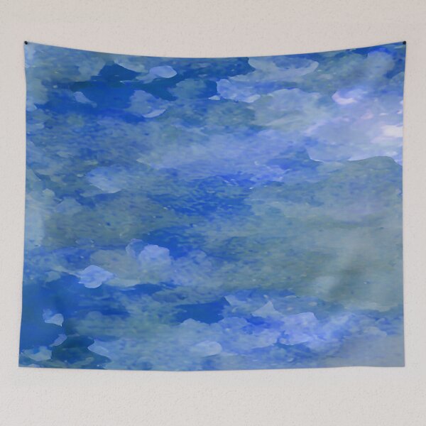 Item preview, Metallic Abstract Bright Blue Design Pattern designed and sold by deniselynnimage.