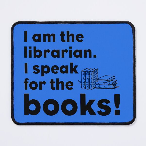 Item preview, I speak for the books! designed and sold by pinkcraftfairy.