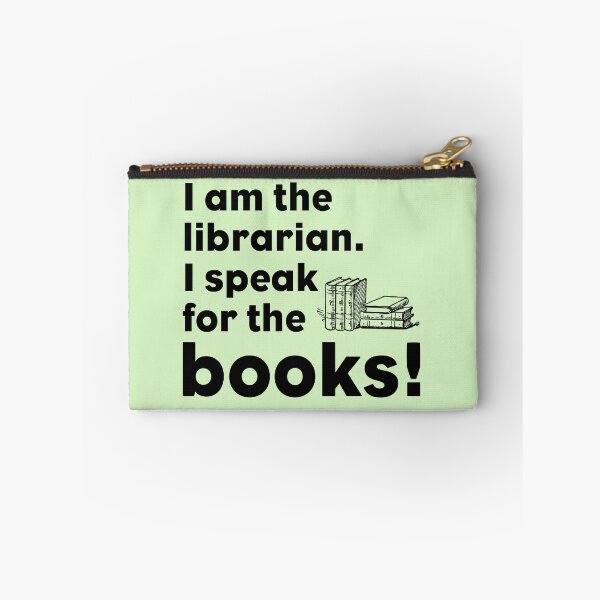 Item preview, I speak for the books! designed and sold by pinkcraftfairy.