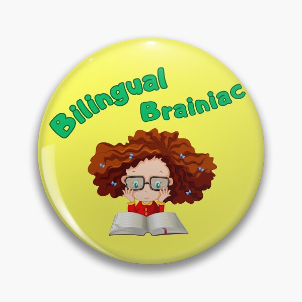 Item preview, Bilingual Brainiac Girl Languages designed and sold by yankdoodle.
