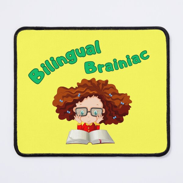 Item preview, Bilingual Brainiac Girl Languages designed and sold by yankdoodle.