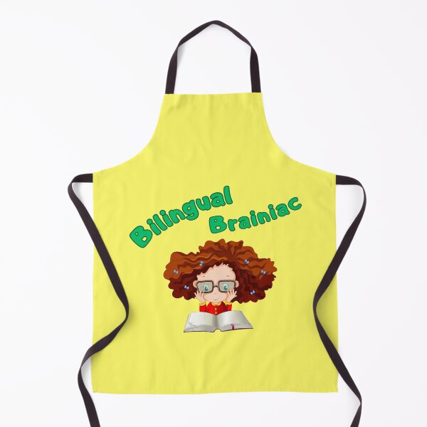 Item preview, Bilingual Brainiac Girl Languages designed and sold by yankdoodle.