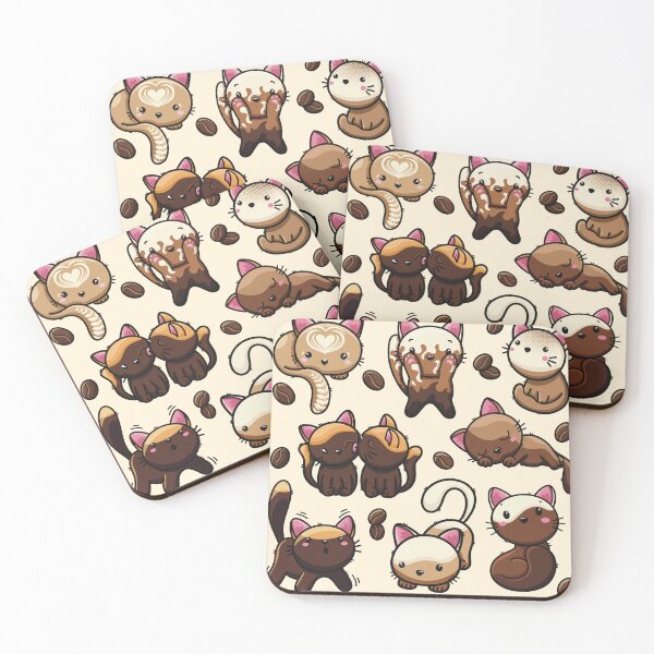 Item preview, Coffee Cats designed and sold by Laura-D-Art.