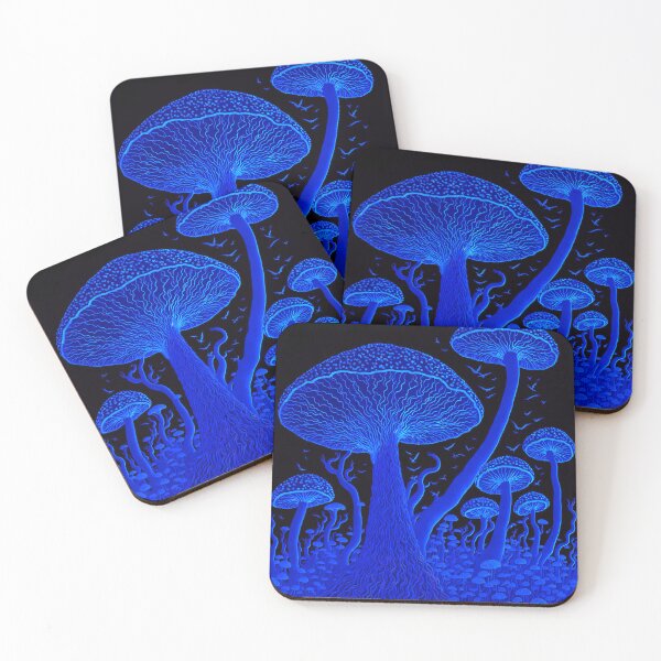 Item preview, UV light mushroom design designed and sold by ZenStickConcept.