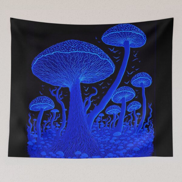 Item preview, UV light mushroom design designed and sold by ZenStickConcept.