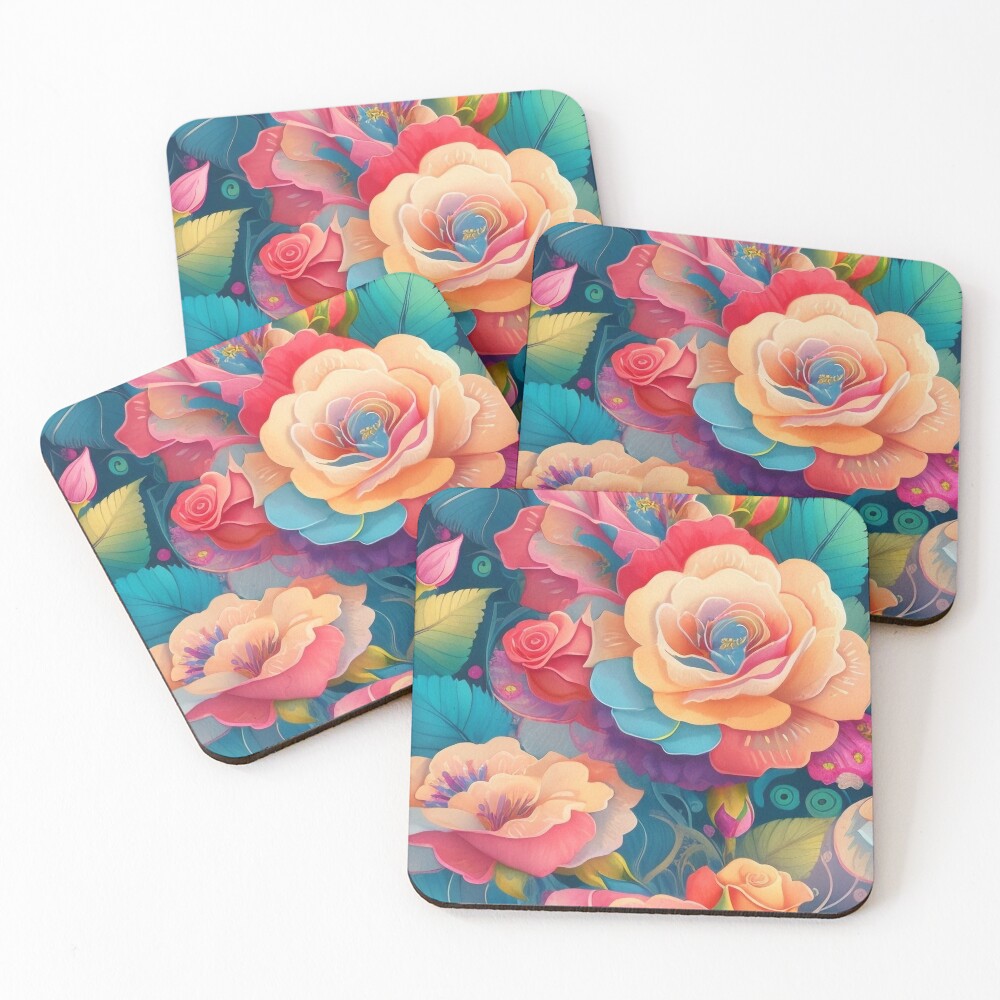Item preview, Coasters (Set of 4) designed and sold by CheesyTees.