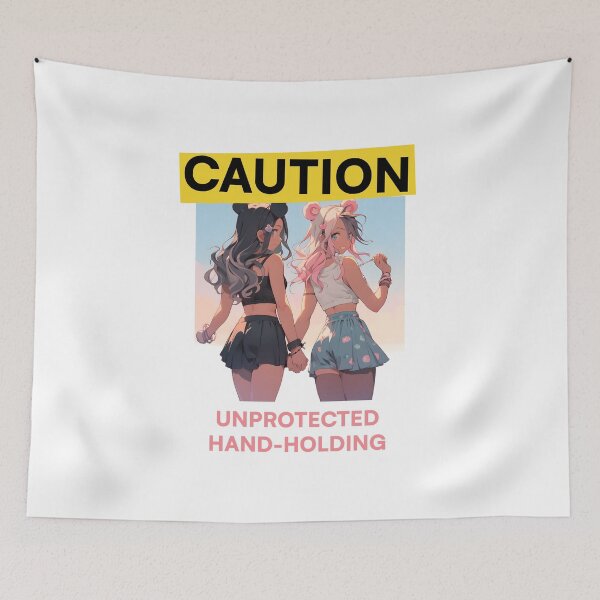 Item preview, Unprotected Hand Holding designed and sold by FemboySakura.