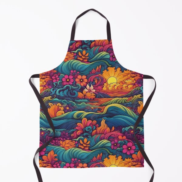 Item preview, Psychedelic Realism, Colorful Patterns, and Tropical Motifs designed and sold by GiveMeMood.