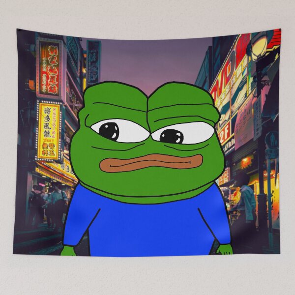 Item preview, Rare Front Facing Pepe designed and sold by Slav-Art.
