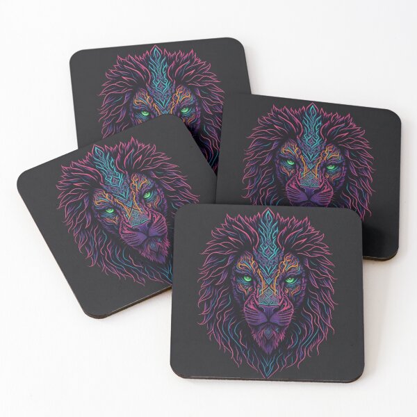 Aperçu de l'œuvre Lion aztèque créée et vendue par NagohCreative.