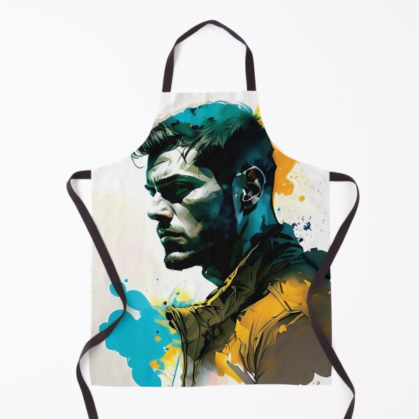 Item preview, Brutal Man in Yellow Jacket - Powerful Digital Art designed and sold by PixelSpectrum.