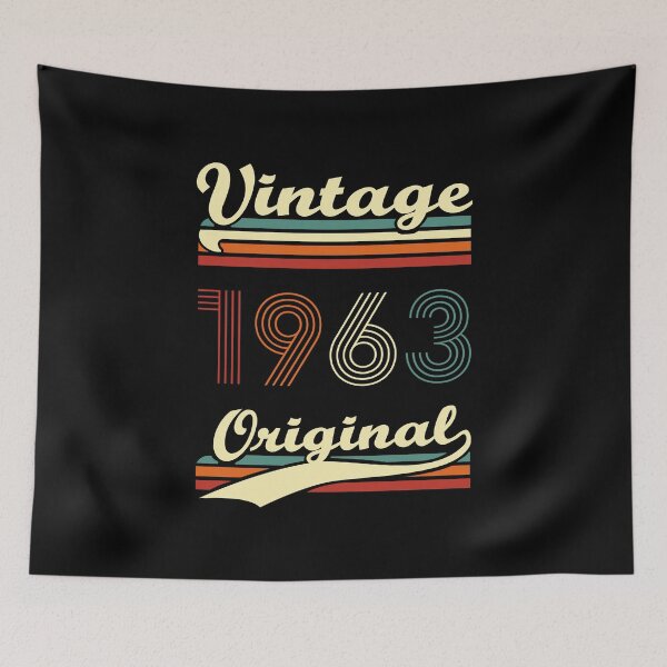 Item preview, Vintage 1963 original 60 years old birthday designed and sold by la-petite-folie.