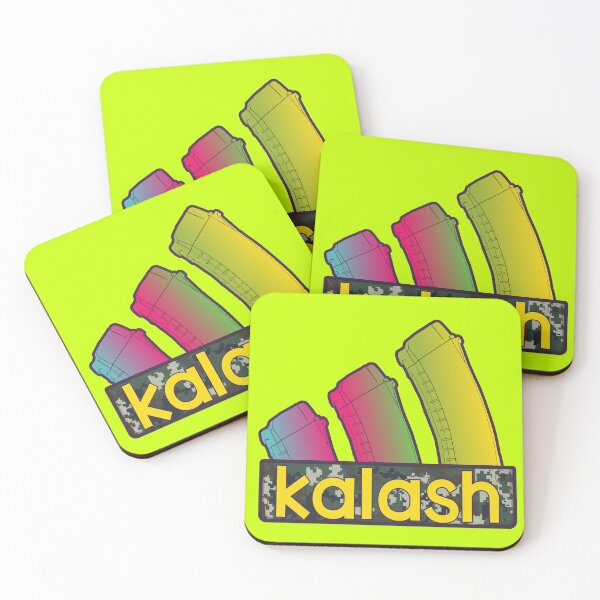 Item preview, Colorful Kalash three AK assault rifle magazines designed and sold by FAawRay.