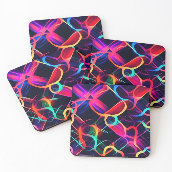 Item preview, Immerse yourself in Abstract Art. Neon tones. designed and sold by SBD-Shop.