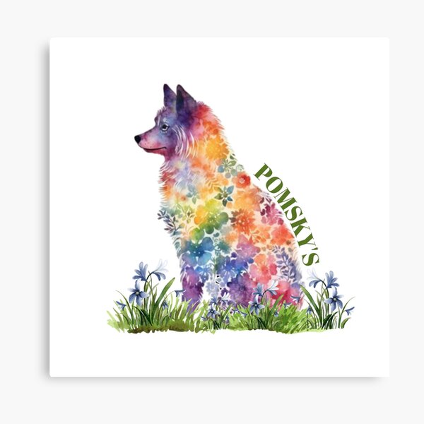 Artikel-Vorschau von Pomsky, Husky,  Pomeranian, Silhouett Collection 6014, designt und verkauft von PomskysRus.