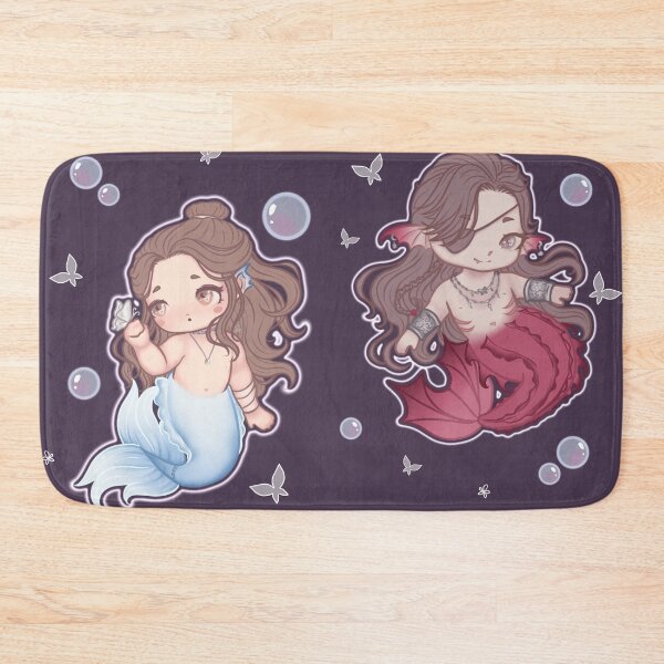 Item preview, Mermaid Hualian with background  designed and sold by riddlemesofia.