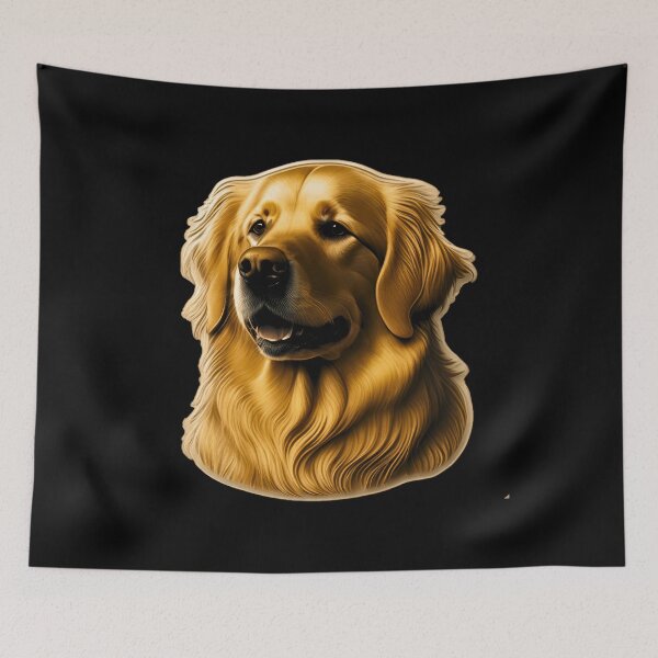 Item preview, Meet Your New Best Friend: A Cute Golden Retriever Pup designed and sold by Just Art's Creations colinw2292@gmail.com.