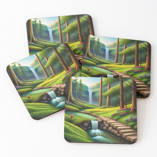 Item preview, Enchanting Forest Journey designed and sold by printyai.