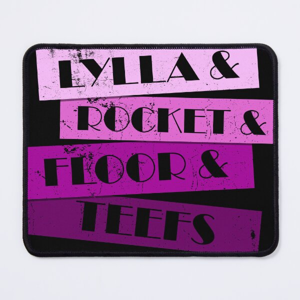Item preview, lylla and rocket and floor and teefs purple designed and sold by StillCotton.