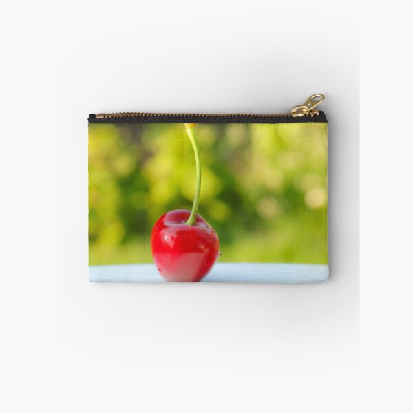 Item preview, Red cherry with green stalk designed and sold by karavelikov.