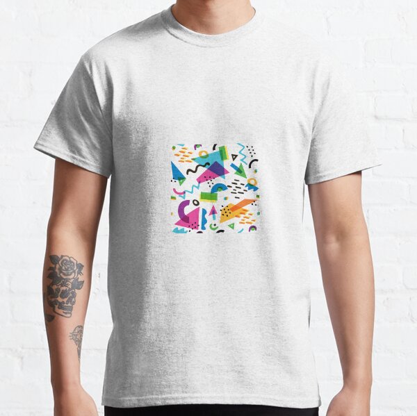 80's Abstract Pattern Classic T-Shirt