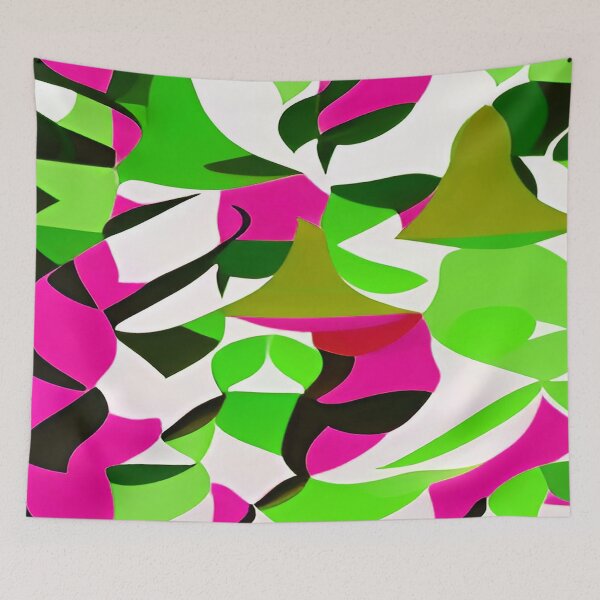 Item preview, Random Abstract Variety of Angular Shapes in Pink designed and sold by deniselynnimage.