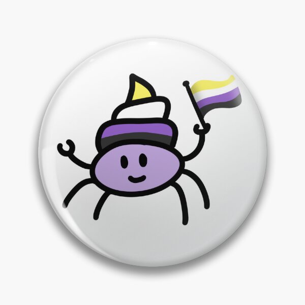 Item preview, Non binary Hermitcrab designed and sold by MioneMoh.