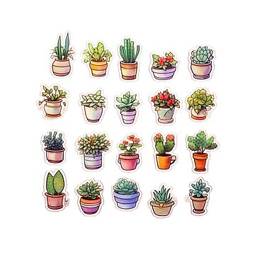 Plant Sticker Sheet