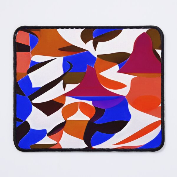 Item preview, Random Abstract Variety of Angular Shapes in Orange and Random Abstract Variety of Angular Shapes in Orange and Blue designed and sold by deniselynnimage.
