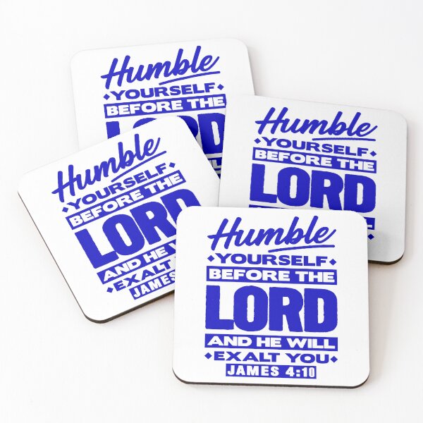 Item preview, James 4:10 Humble Yourselves Before The Lord designed and sold by plushism.