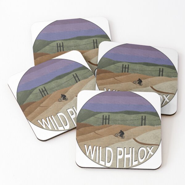 Item preview, Wild Phlox Mountain Bike Trail designed and sold by WaldhiDesign.