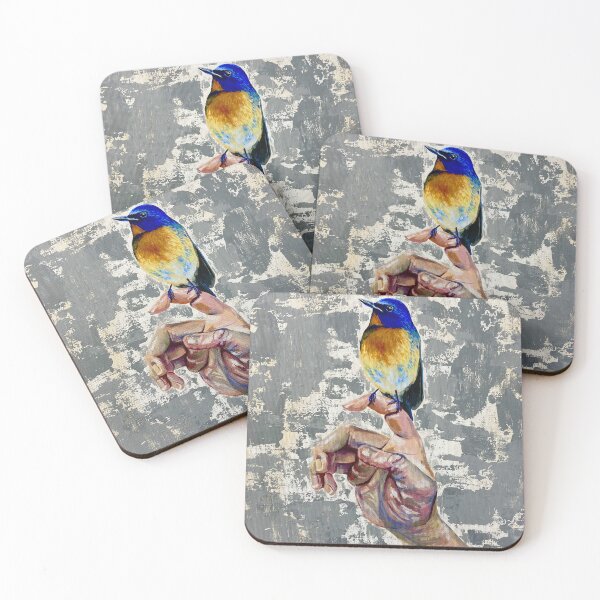 Item preview, Bird Landing on Hand  designed and sold by matisem.
