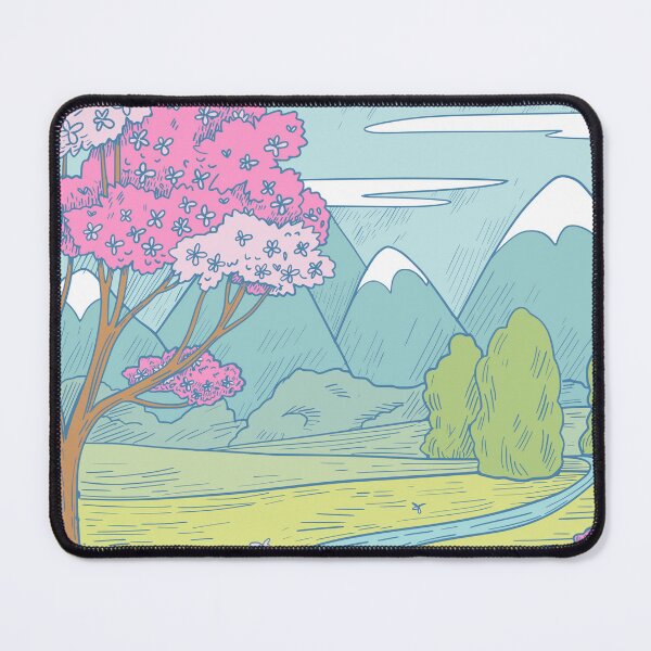 Item preview, Paisaje Japonés - Mountains in Japan designed and sold by natoowii.
